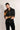 Black Magna Suiting Fire Hand Paint Jacket