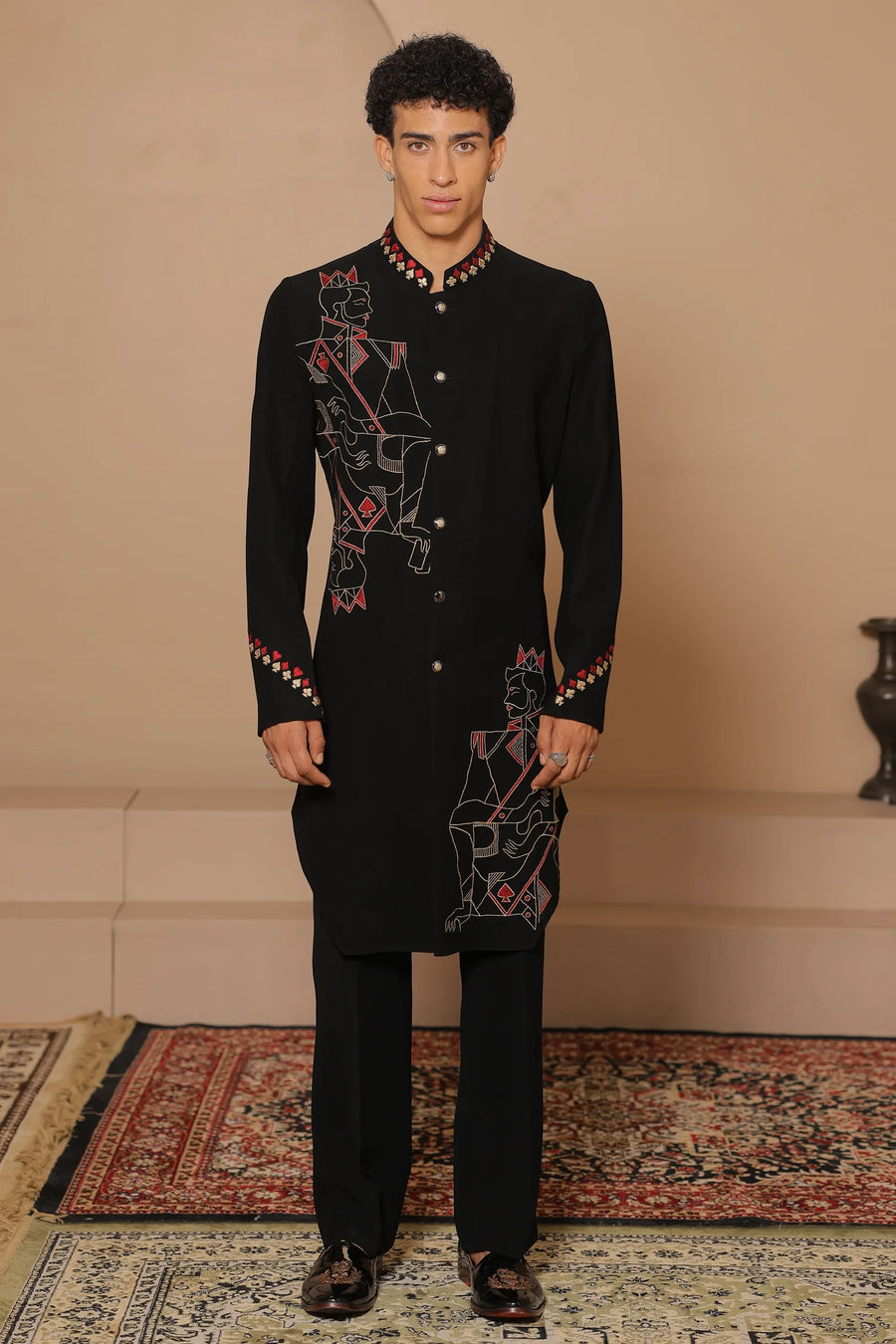 King of Hearts Kurta Set