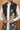 Black jungle majesty bundi kurta set - Bharat Reshma