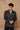 Blue Urban thread panel jacket - Bharat Reshma