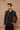 Black Thread embroidered shirt - Bharat Reshma