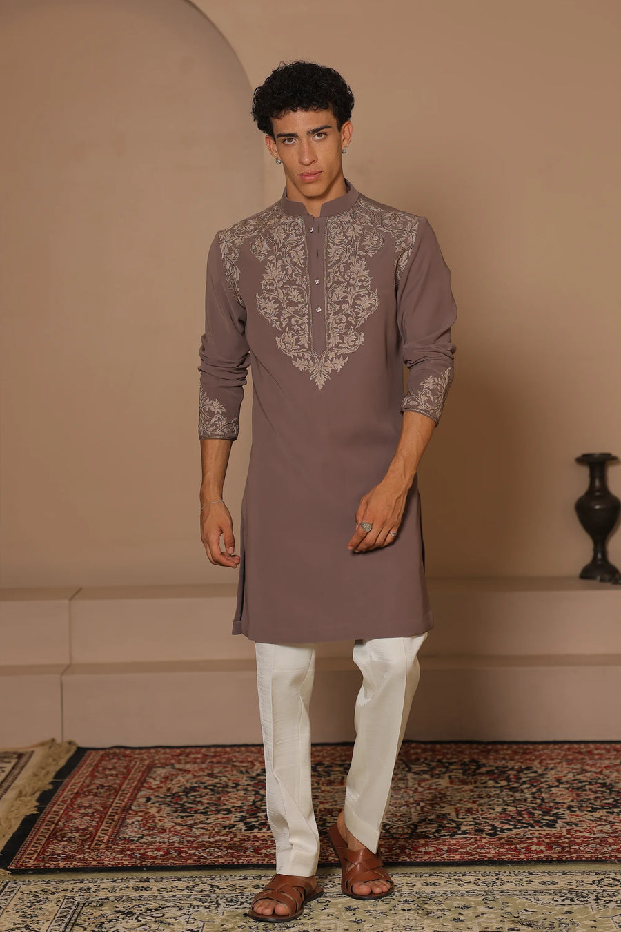 Earthline heritage kurta set