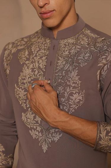 Earthline heritage kurta set - Bharat Reshma