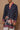 Navy bloom kurta set - Bharat Reshma