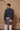 Navy bloom kurta set - Bharat Reshma