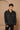Black linen puff embroidery jacket - Bharat Reshma