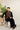 Multi color thread Embroided Black Bandhgala Suit