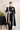 Black Embroidered Indo Western Set & pant - Bharat Reshma