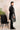 Black Embroidered Indo-Western Set with Stole & Pant