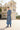 Blue Raw Silk Embroidered Sherwani Set