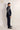 Blue Embroidered Cutdana Work Tuxedo Set
