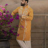 Bismil in Our Yellow Mirror Embroidered Kurta Set - Bharat Reshma