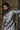 Taaha Shah in Grey Satin Kurta Set
