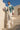 Ivory Indo-Western Set with Oceanic Blue Digital Print